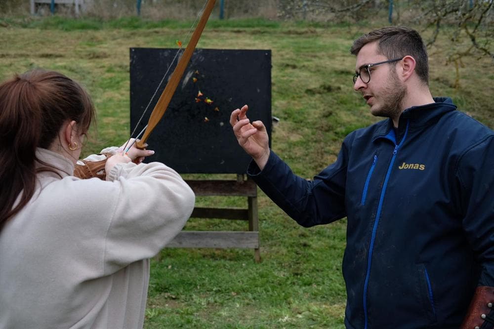 Einzelkorrektur an der Scheibe